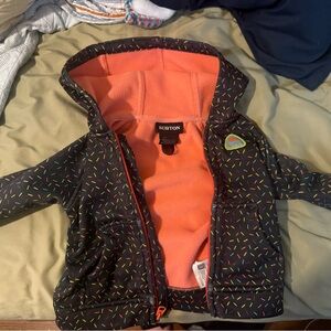 Burton Kids Jacket - Black with Multicolor Accents